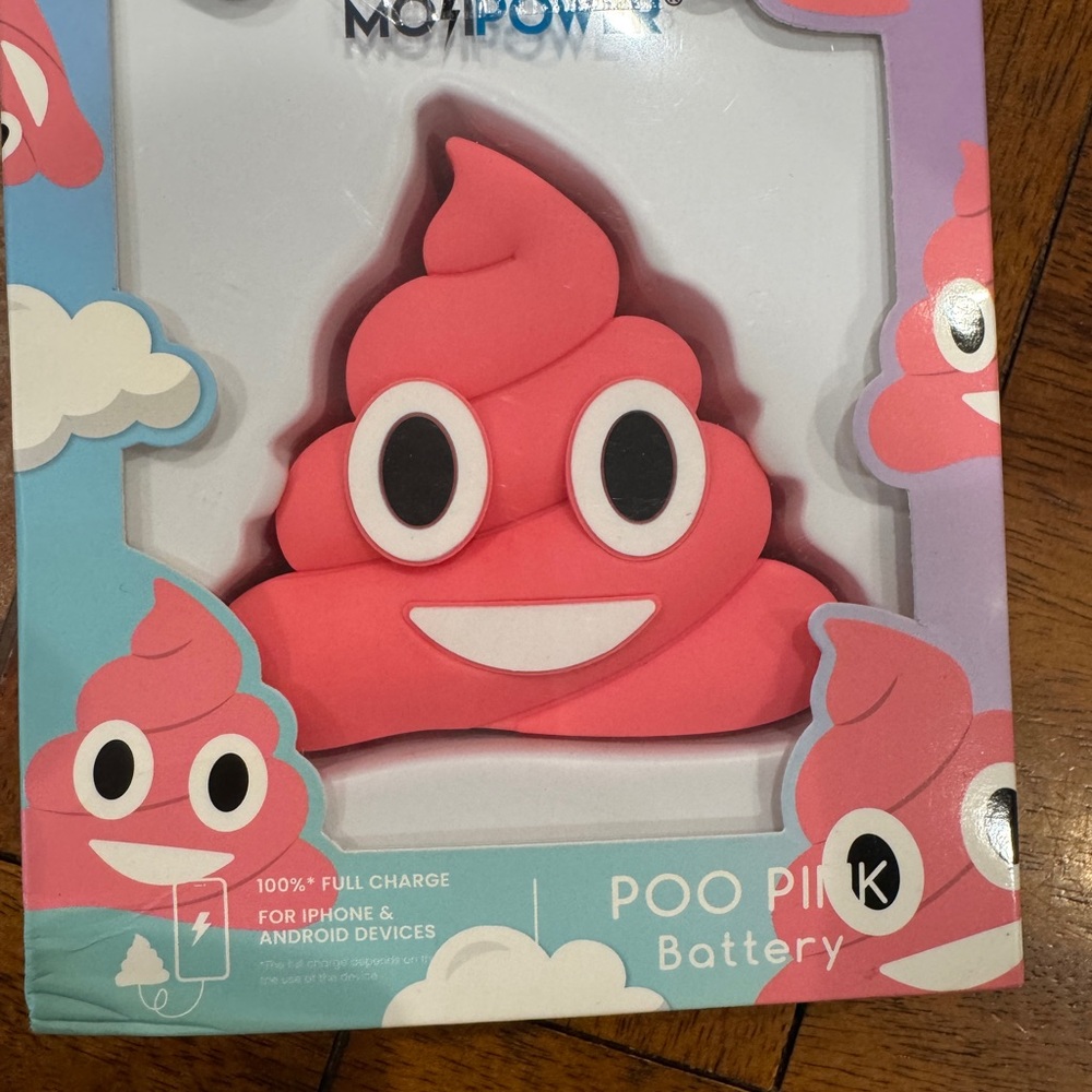 Poo Pink Battery Pack